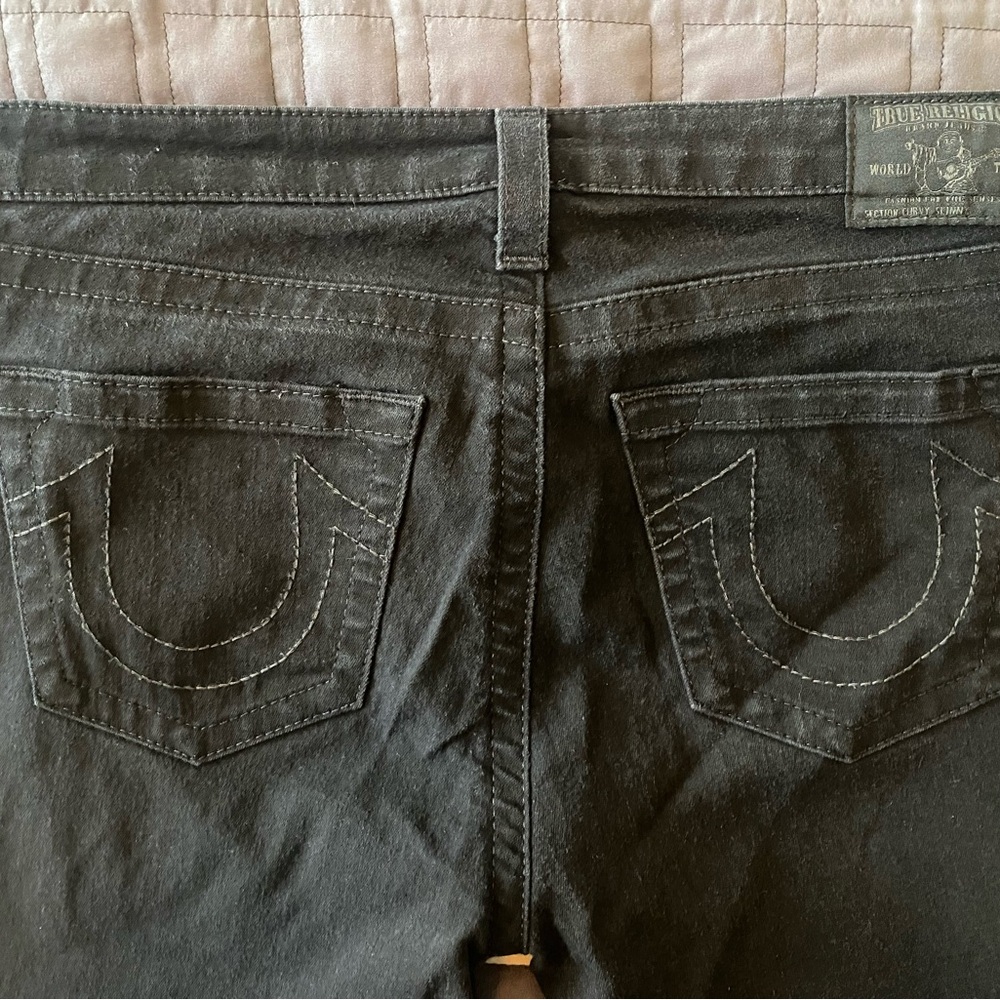 True Religion Black Jeans